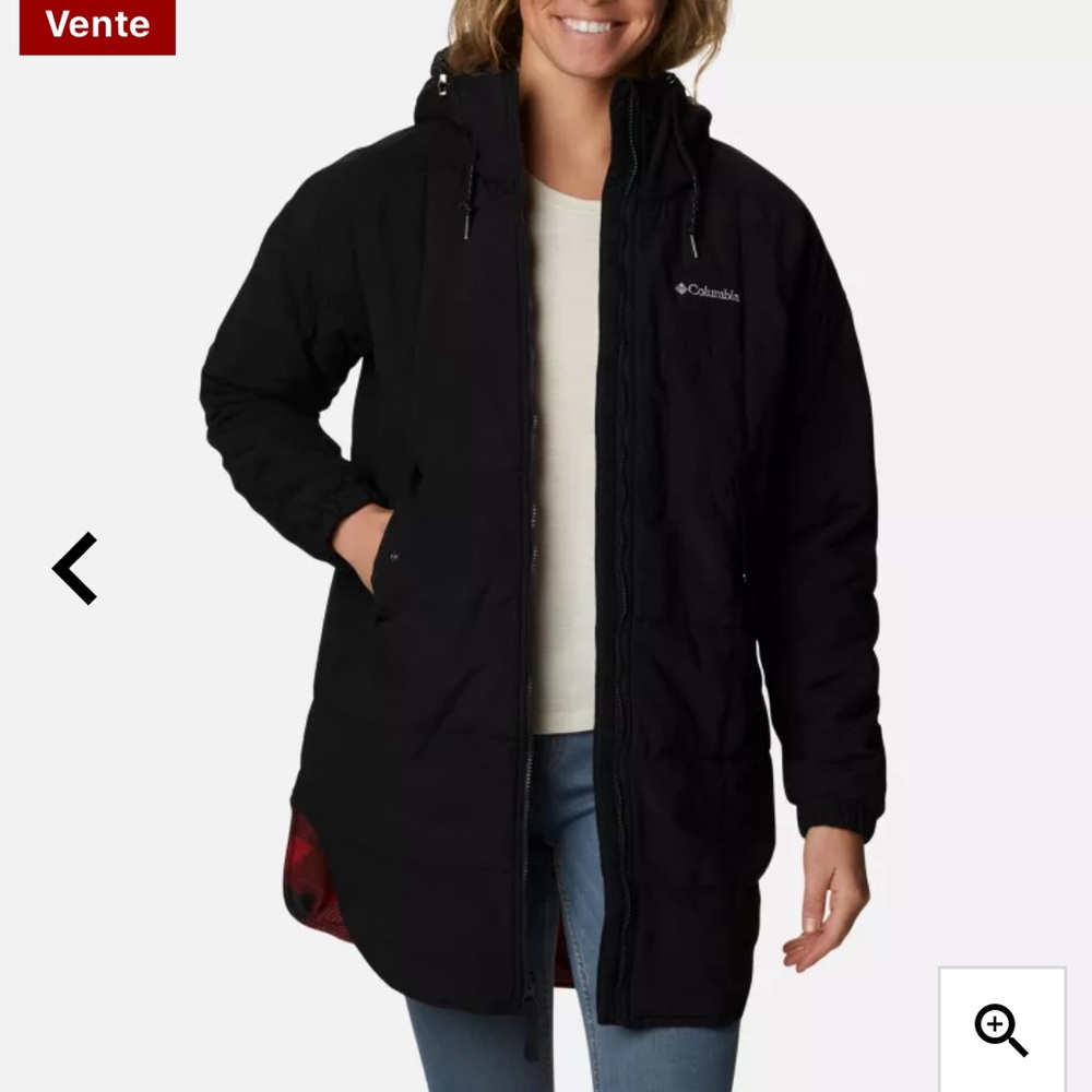 Columbia Women's Black Puffer Coat, size Medium